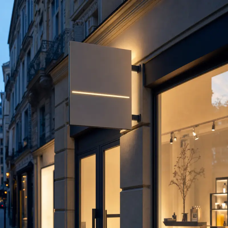 Écrans connectés en magasin